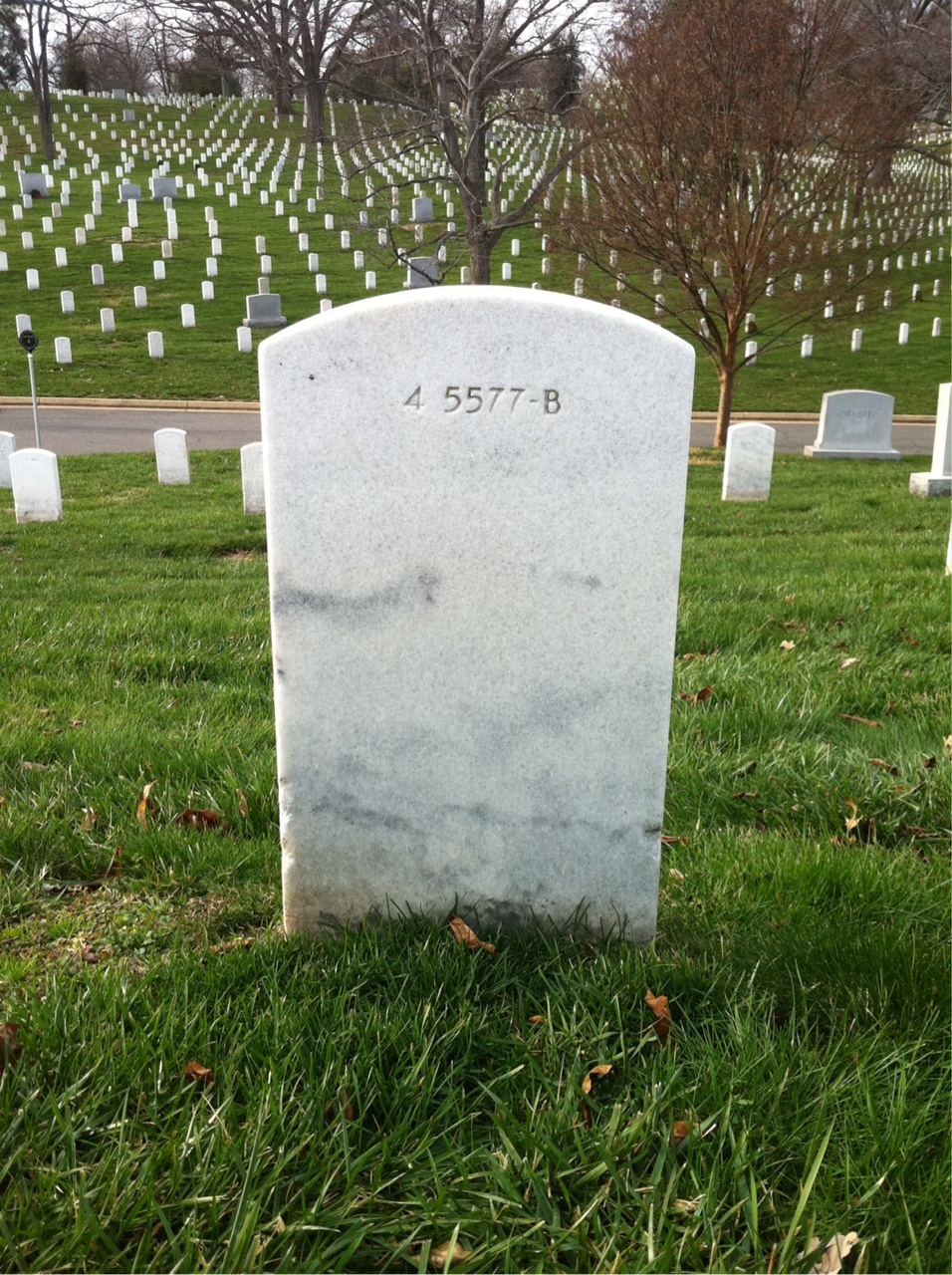Headstone of Irma H Mudd