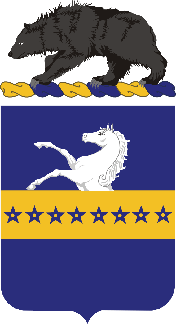 8th Cavalry Regiment — Coat of arms
