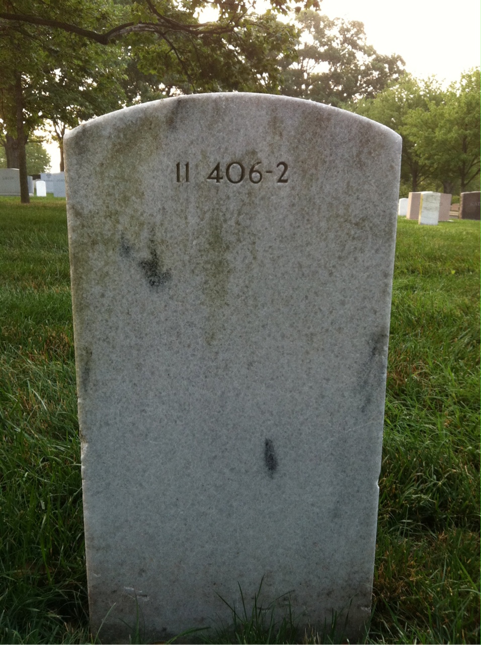 Headstone of Charles C Winston III