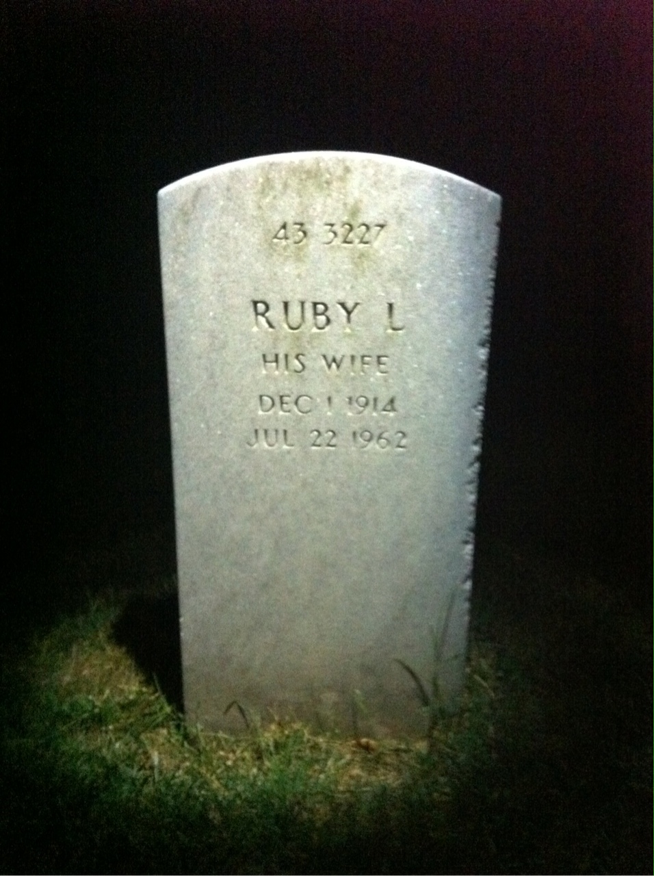 Headstone shared by 2 interments, including William H Greene
