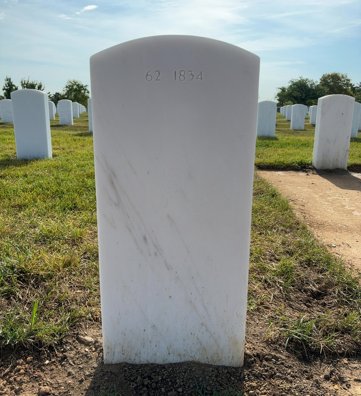 Headstone of Malcolm Jones Howard