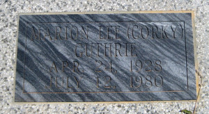 Marion Lee Guthrie