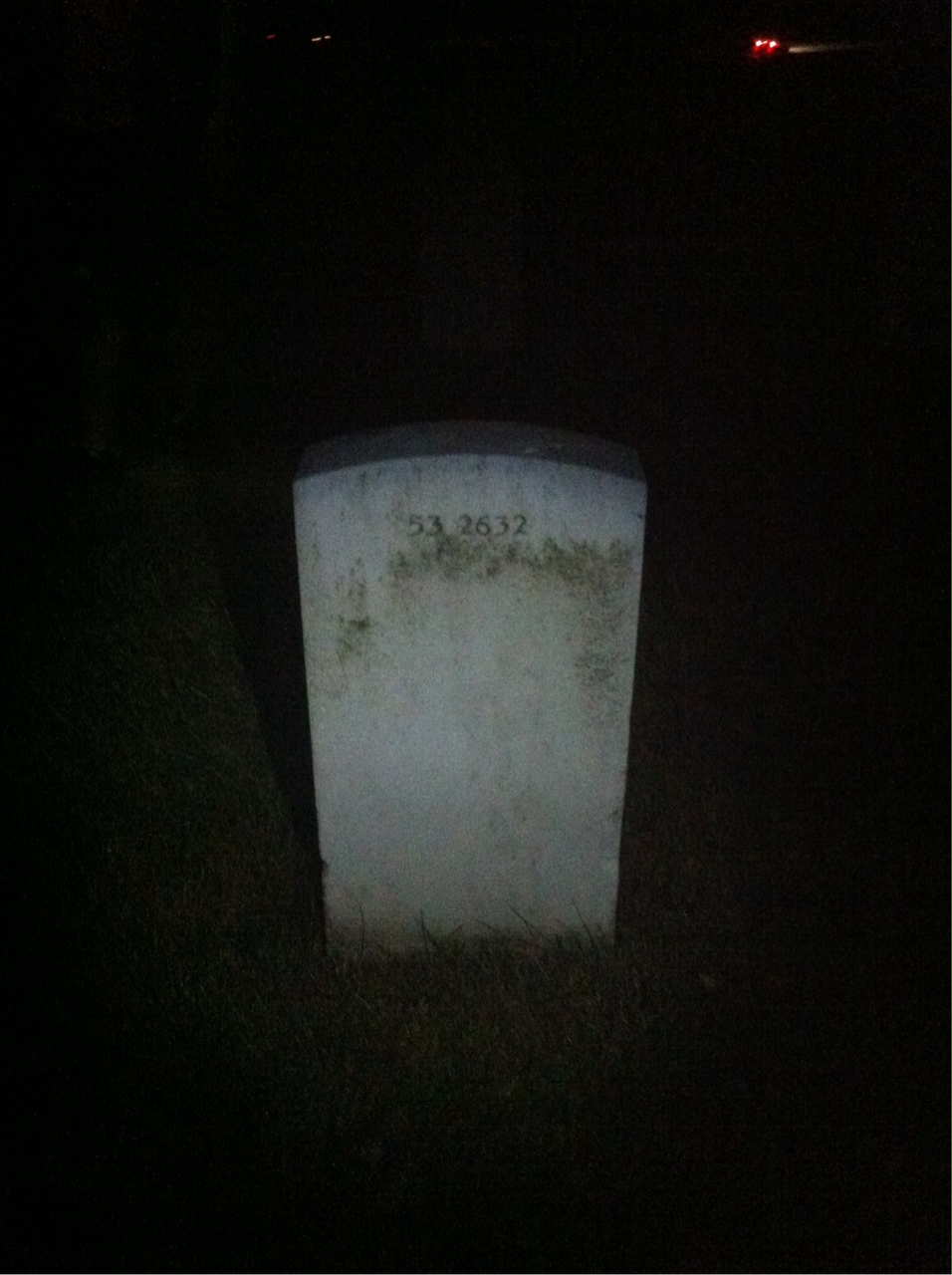 Headstone of Robert E McGough
