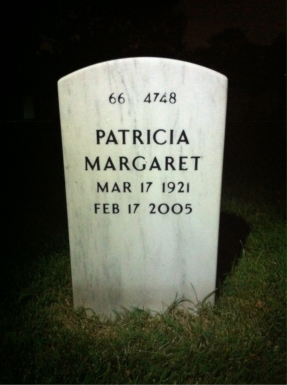 Headstone shared by 2 interments, including Cyril Girasek