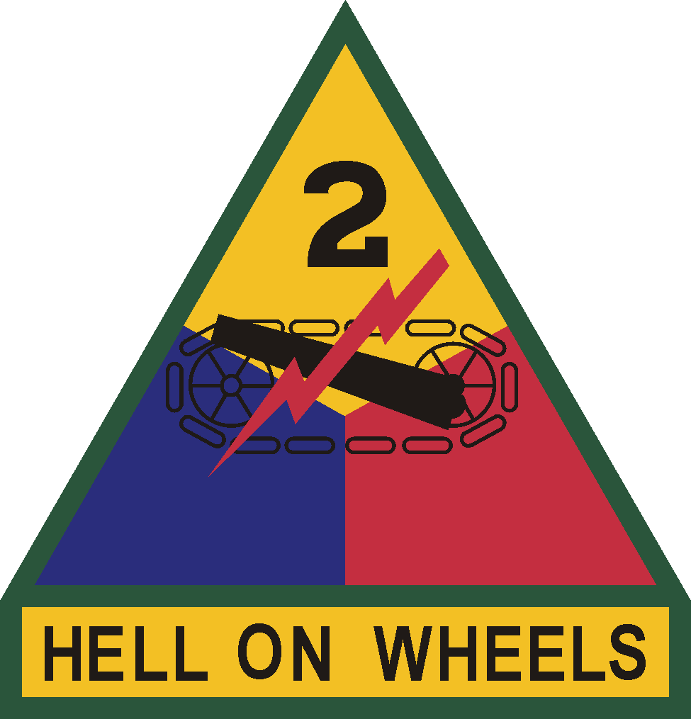2 Armored Division - Shoulder Sleeve Insignia