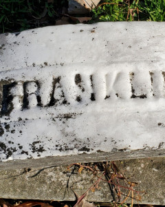 Headstone of Franklin Stone
