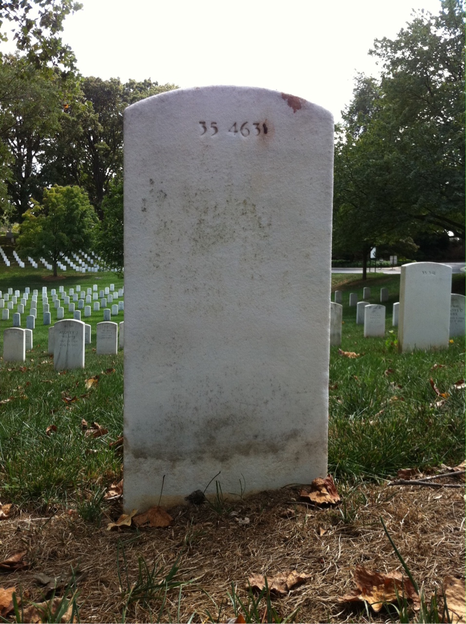 Headstone of John Webster Finch