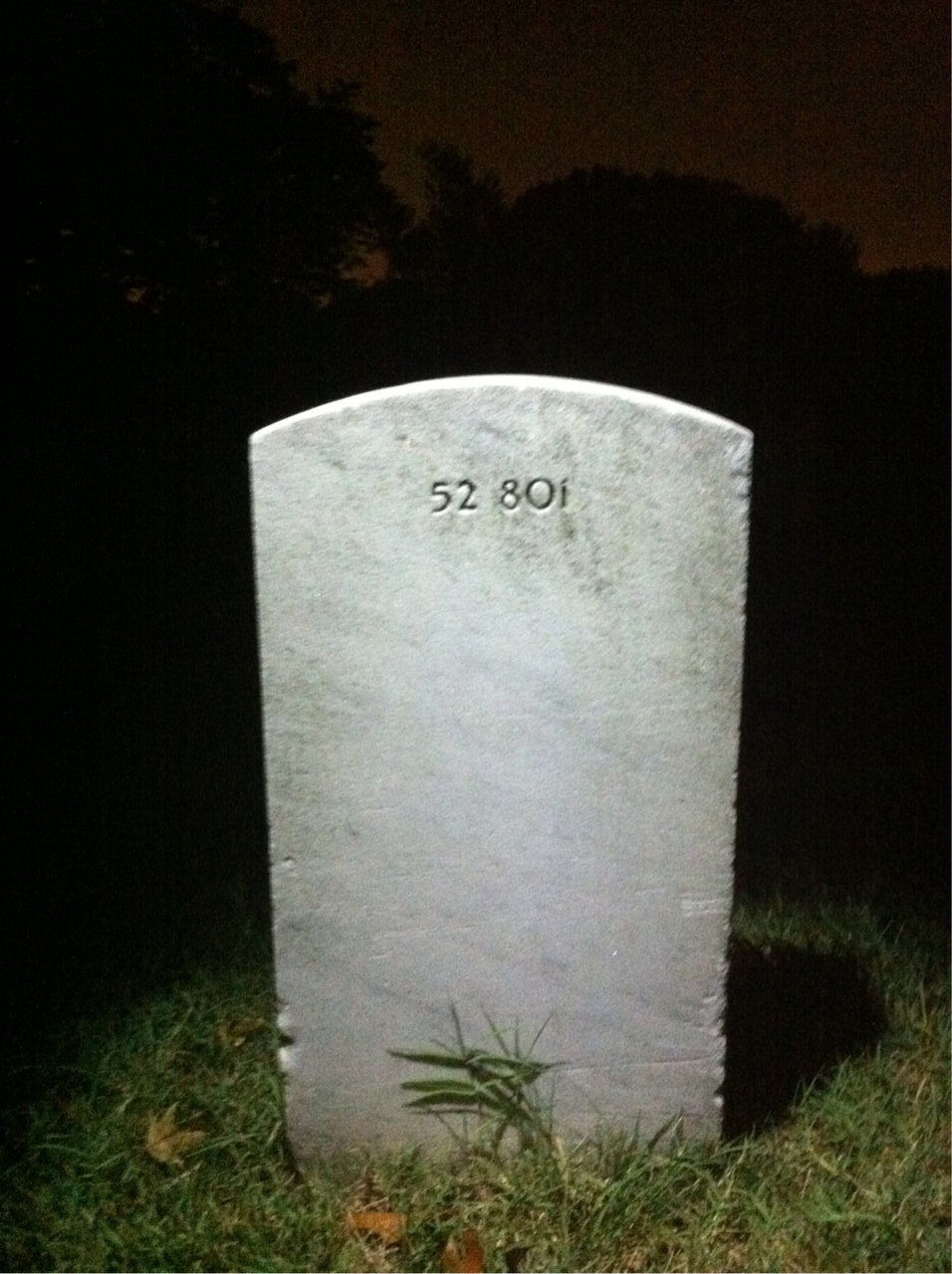 Headstone of Robert C Hall