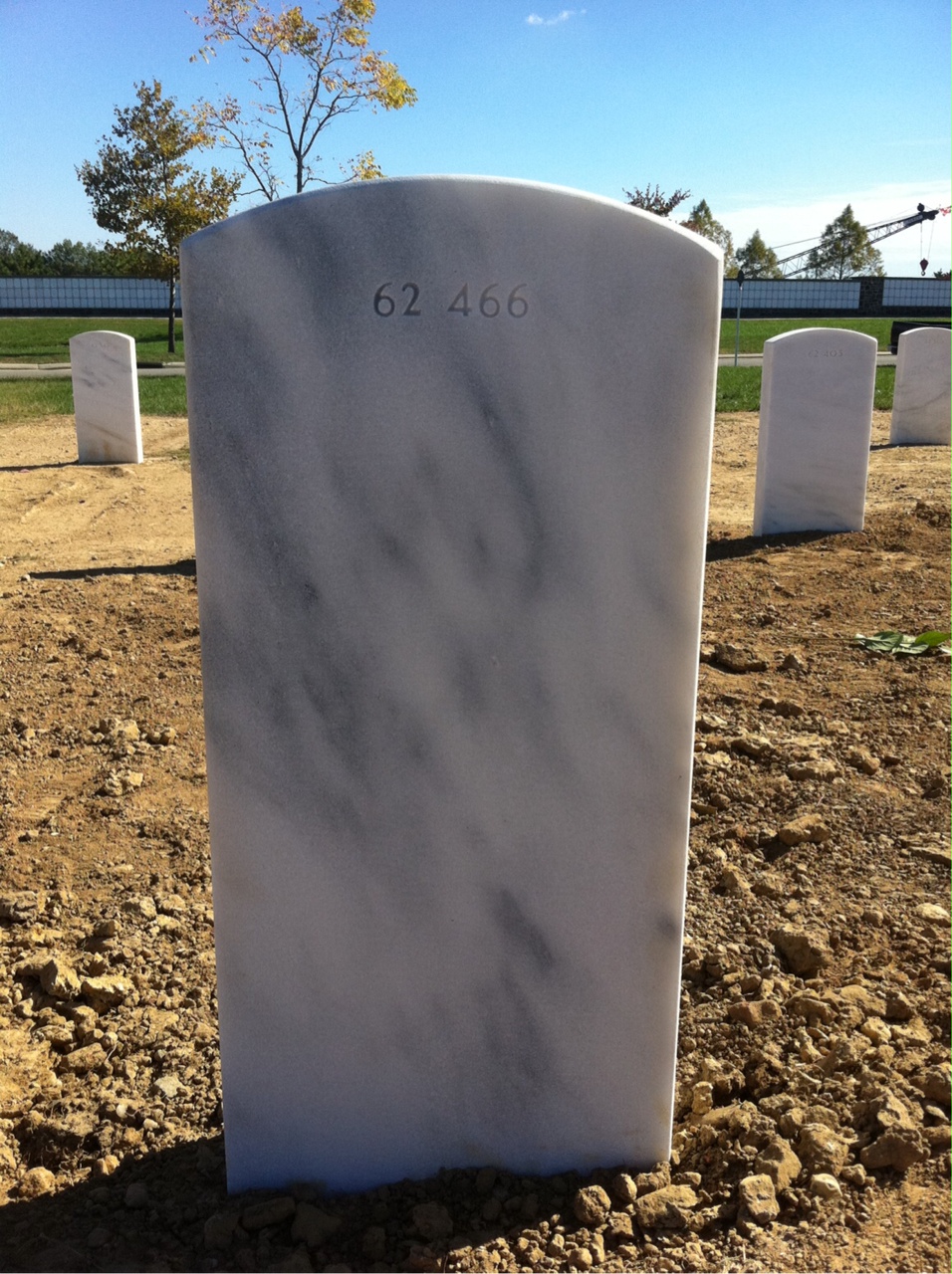 Headstone of Michael Brown Weir