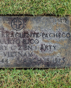 Headstone of Habacuc Laracuente-Pacheco