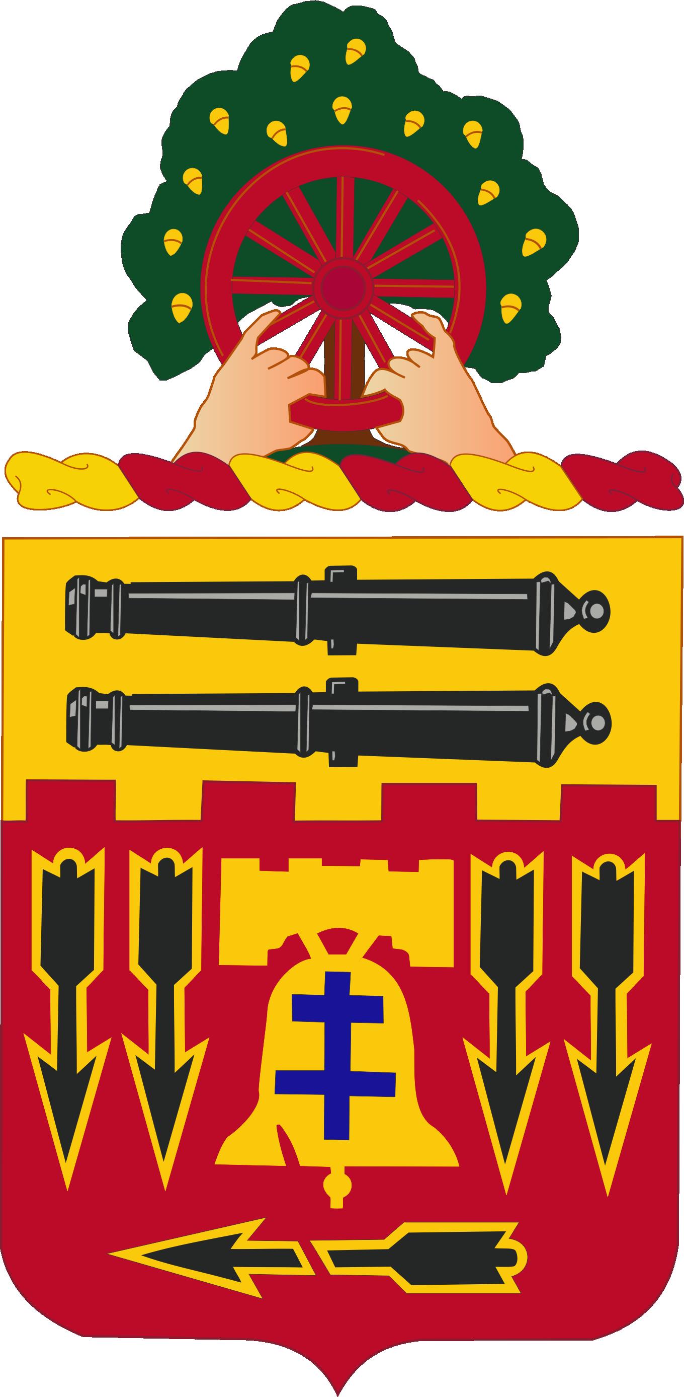 5TH ARTILLERY REGIMENT — Coat of arms