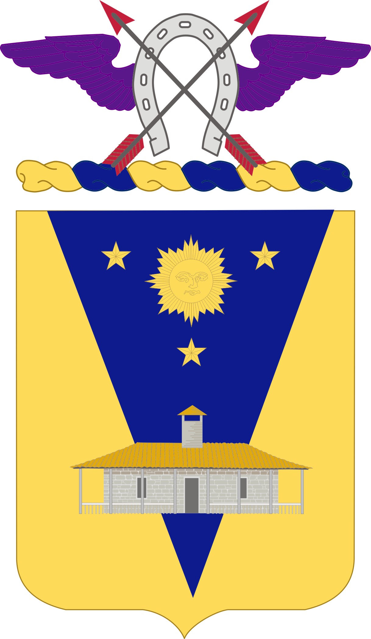 9th Cavalry Regiment — Coat of arms