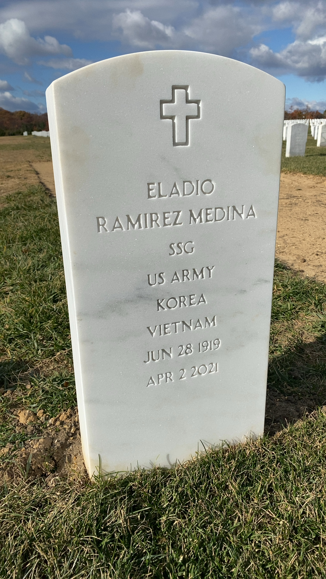 Headstone of Eladio Ramirez Medina