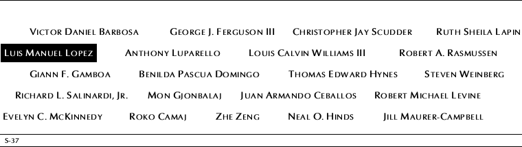 Panel S-37, South Pool, National September 11 Memorial