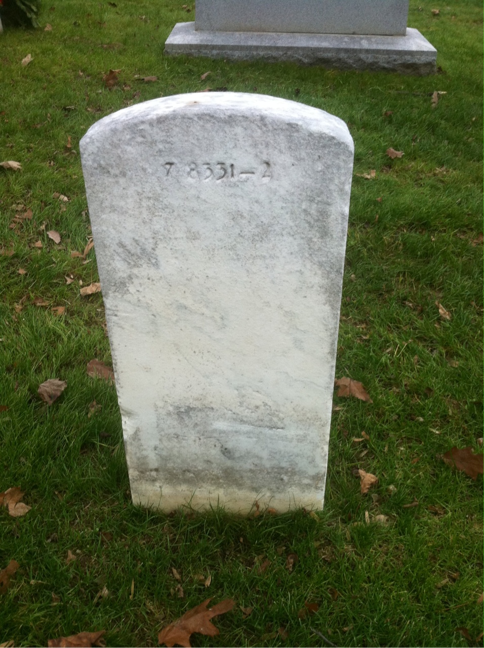 Headstone of Francis Joseph Furey