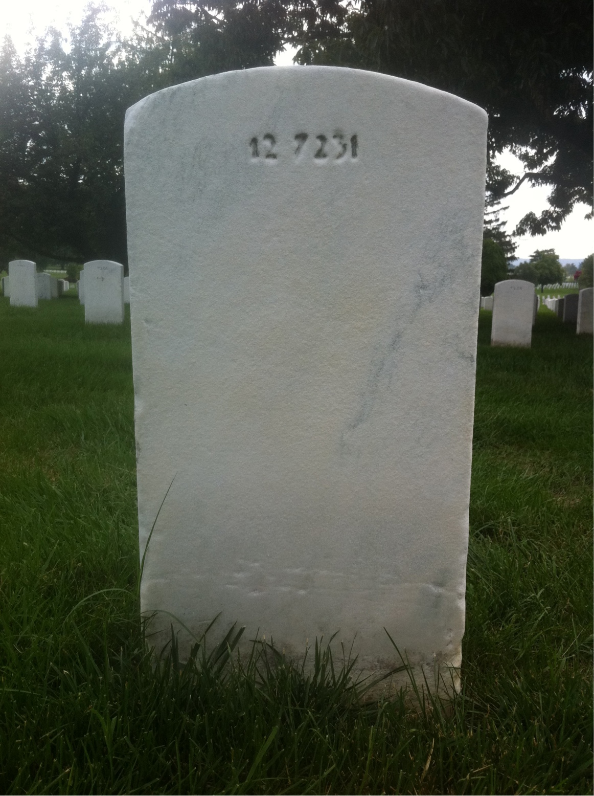 Headstone of Charles A Kingan