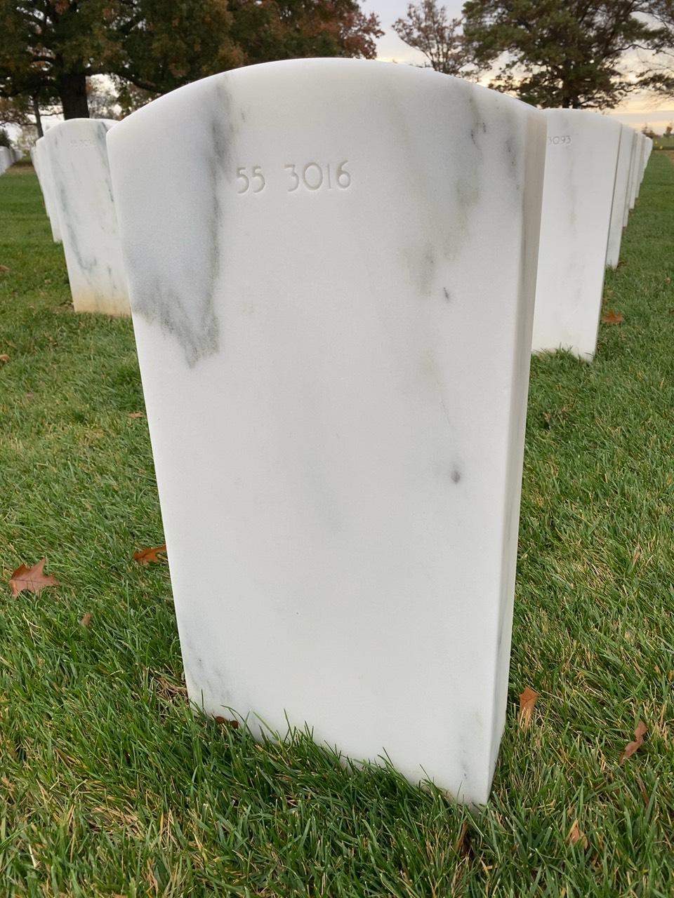 Headstone of Kenneth Darwin Frederick