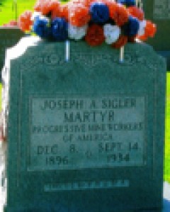 Headstone of Joseph Antone Sigler