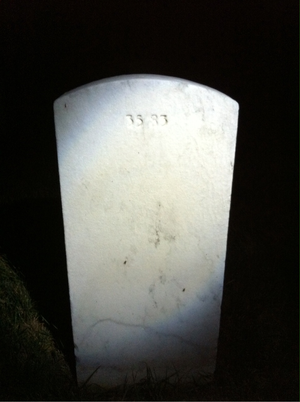 Headstone of Bruce Douglas Webb