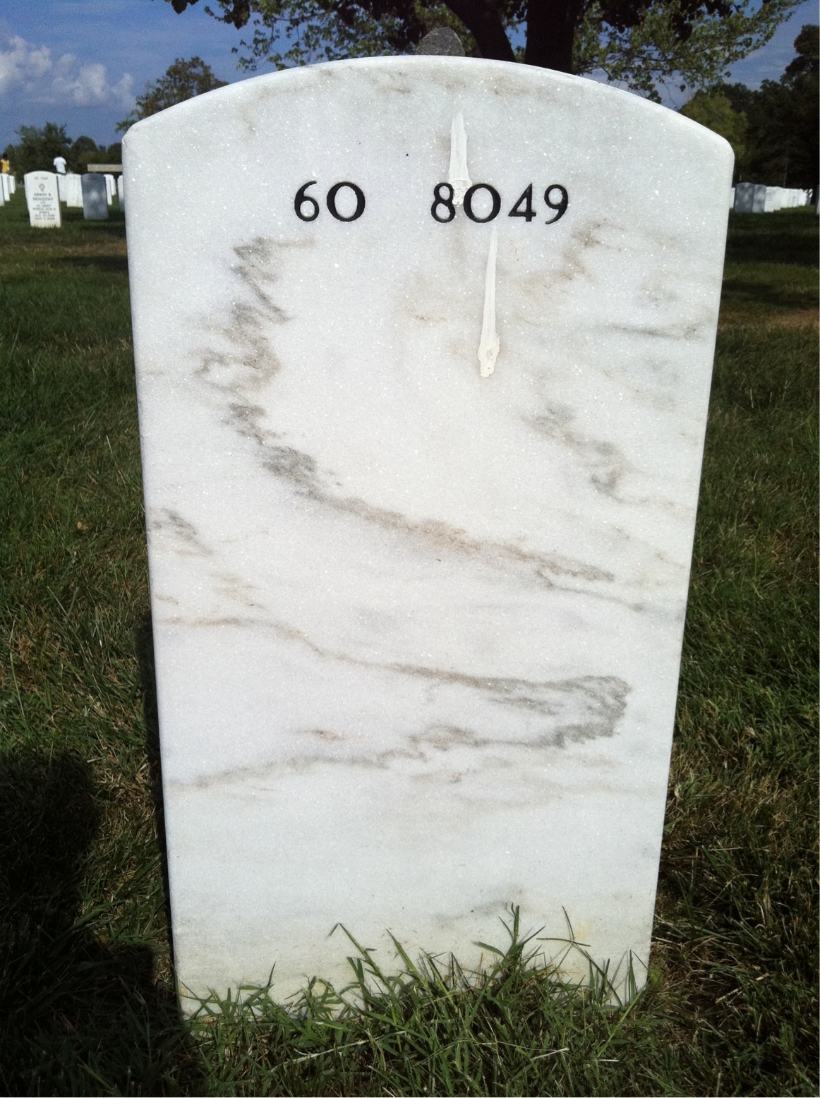 Headstone of Aram Jordan Bass