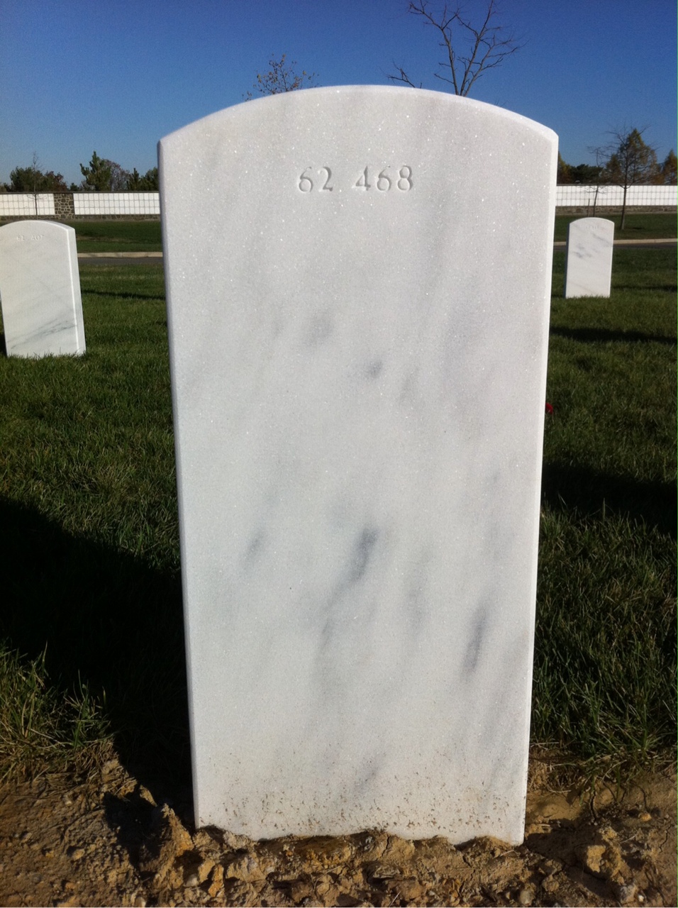 Headstone of Amos Roboam Johnson