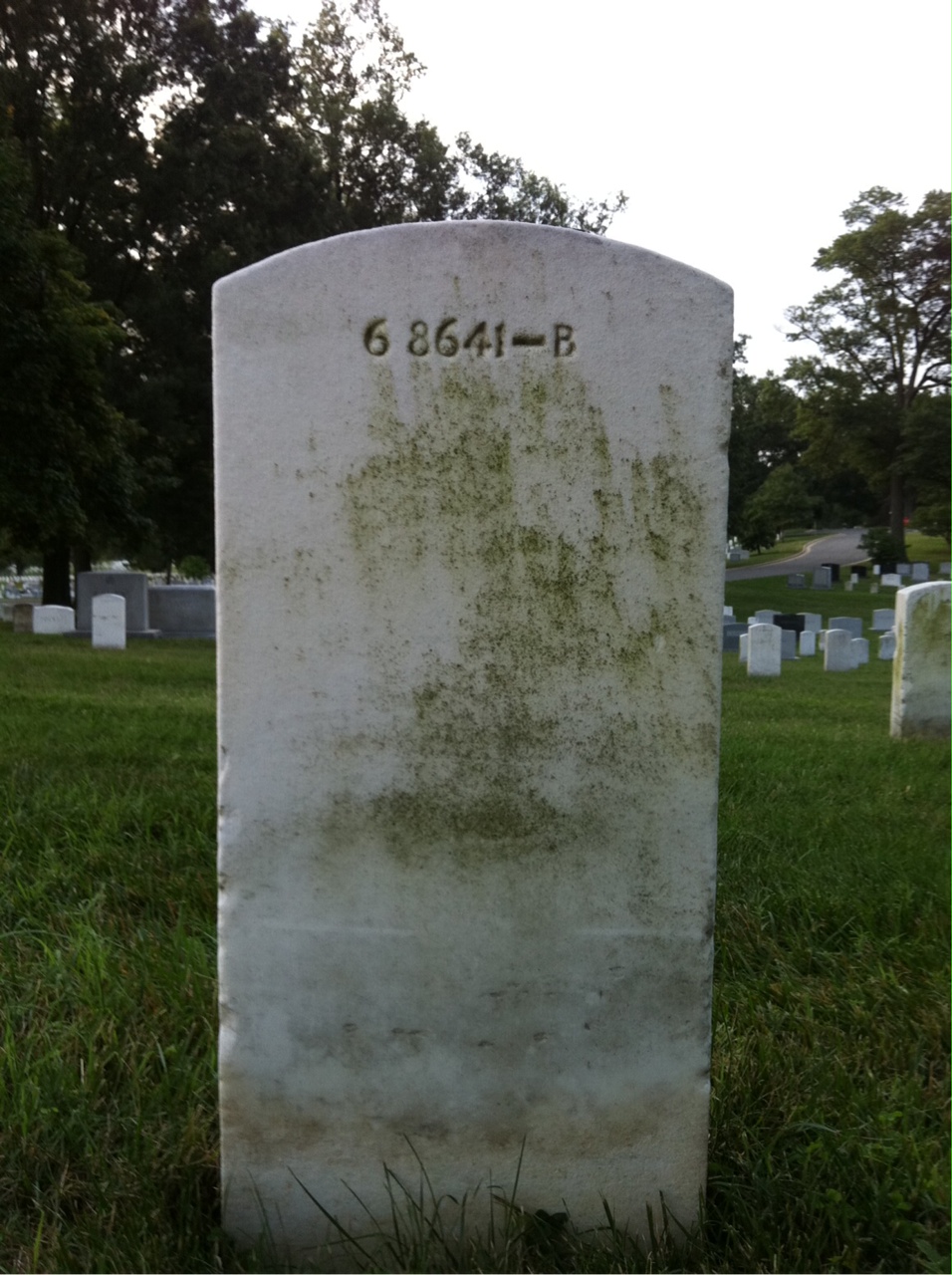 Headstone of Roland M Daly
