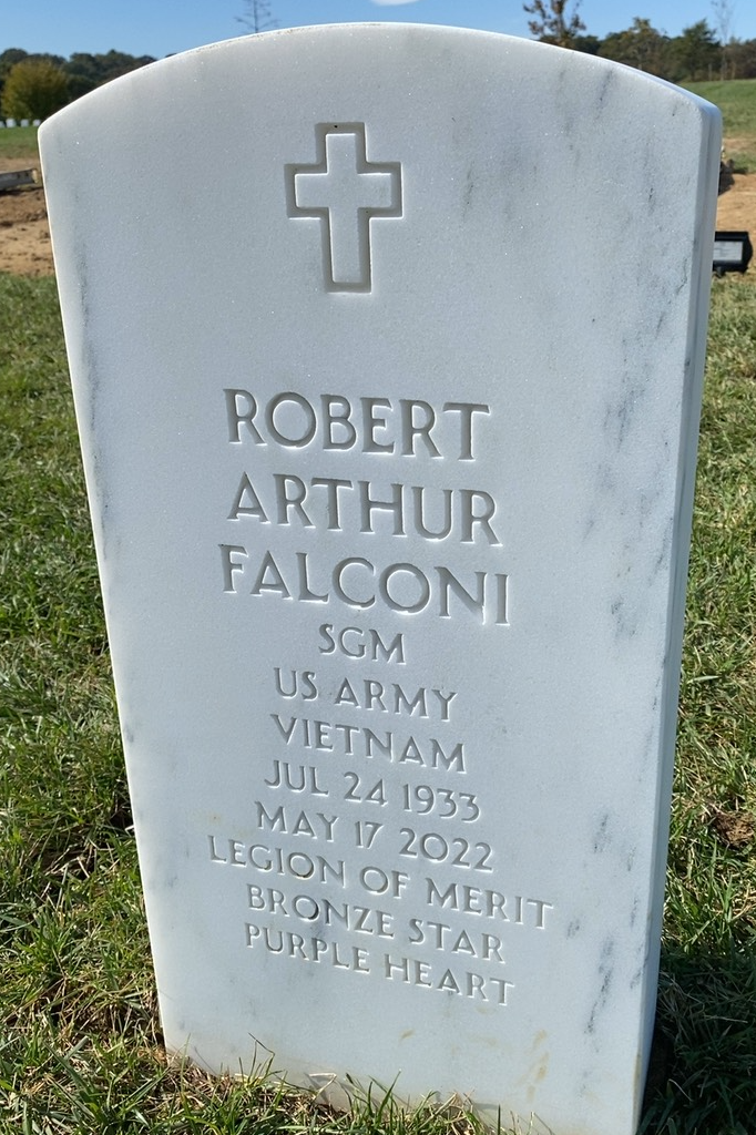 Headstone of Robert Arthur Falconi