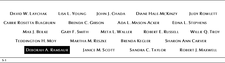 Panel S-1, South Pool, National September 11 Memorial