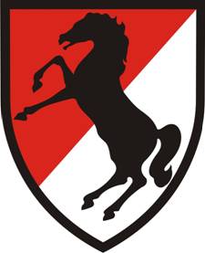 11 Armored Cavalry Regiment - Shoulder Sleeve Insignia