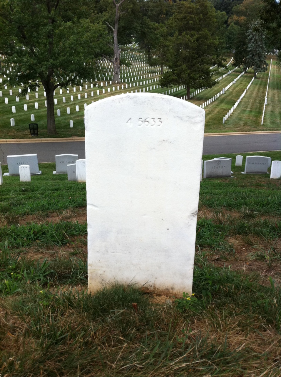 Headstone of Ellen M Smith