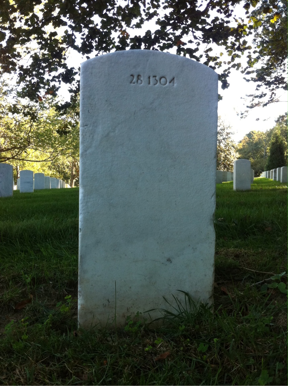 Headstone of George Albert Bell Jr.