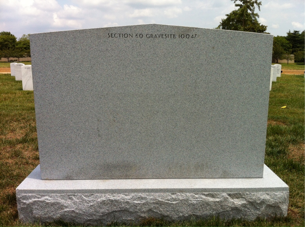 Headstone shared by 5 interments, including Dennis Lee Eilers