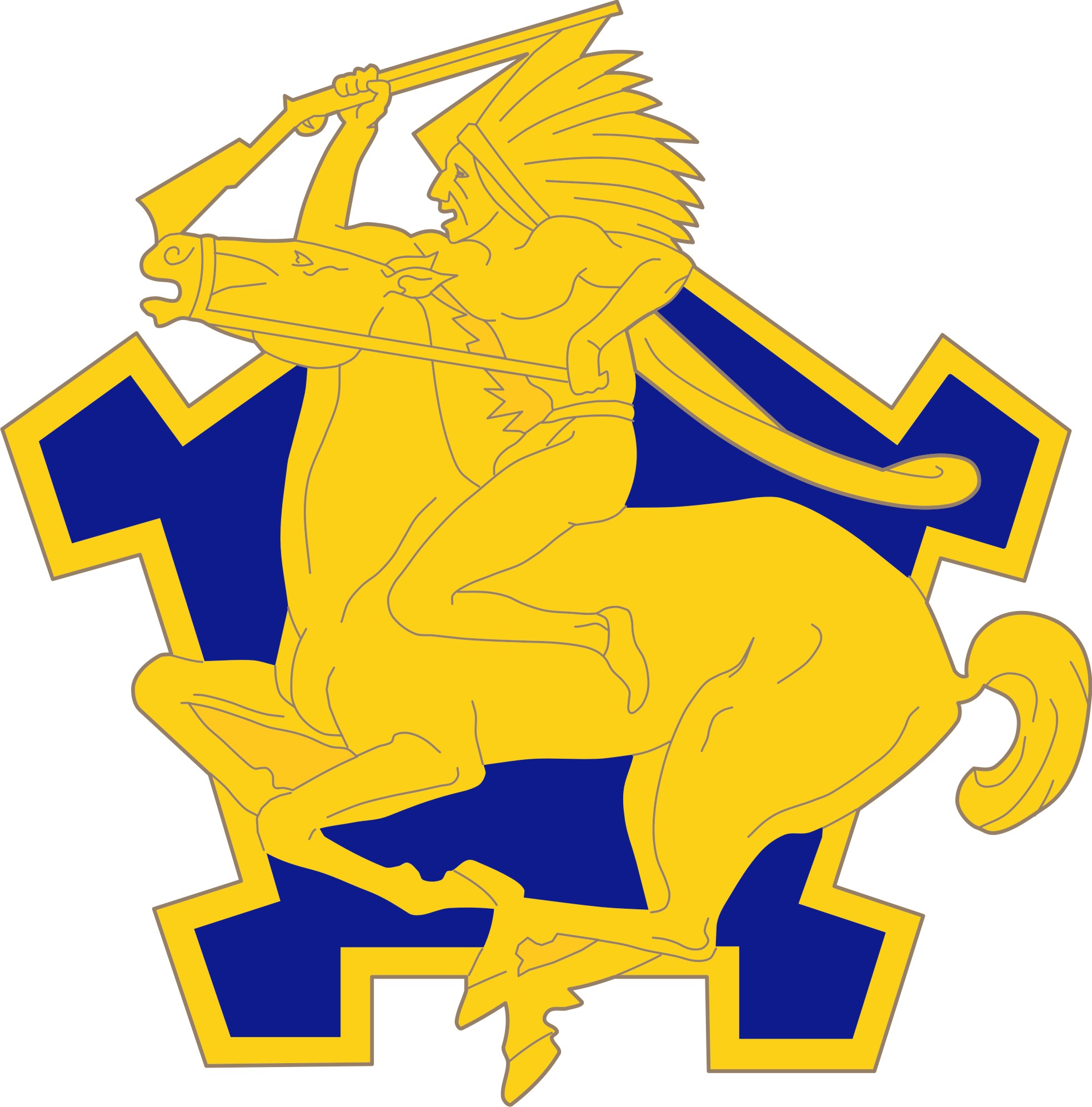 9th Cavalry Regiment — Distinctive unit insignia