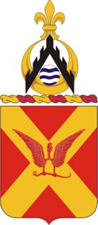84th Field Artillery Regiment — Coat of arms