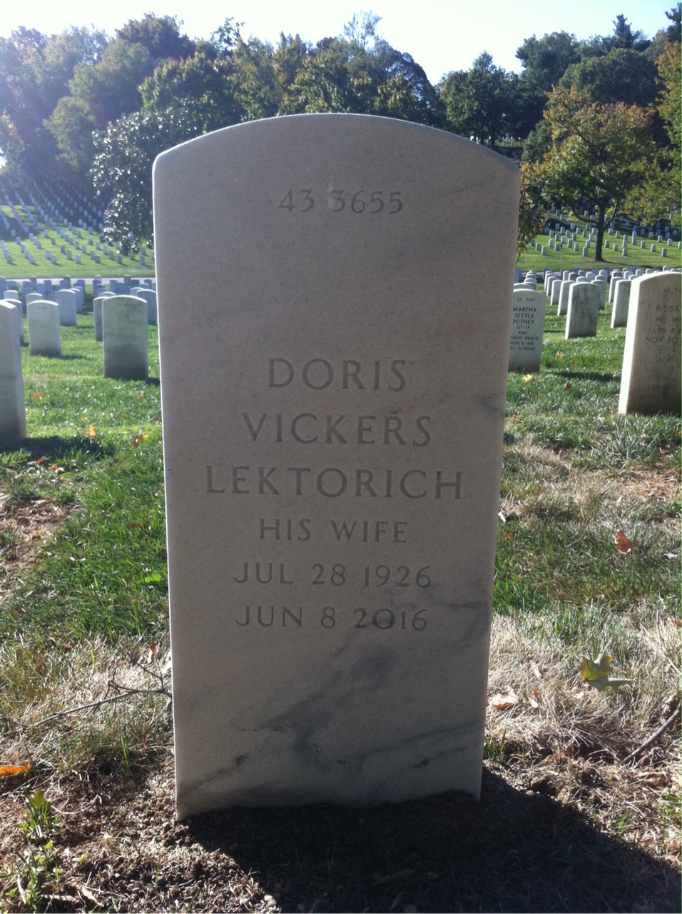 Headstone shared by 2 interments, including Charles Llewellyn Hall
