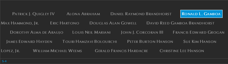 Panel S-4, South Pool, National September 11 Memorial