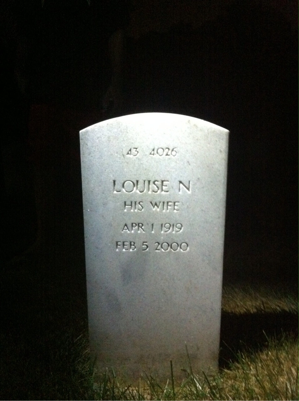 Headstone shared by 2 interments, including John Maddox