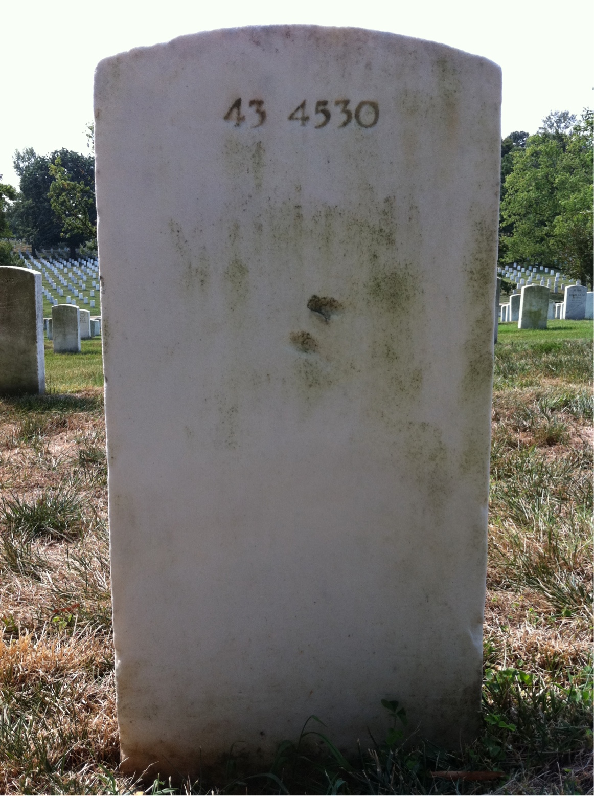 Headstone of Bonnie B Krikstan