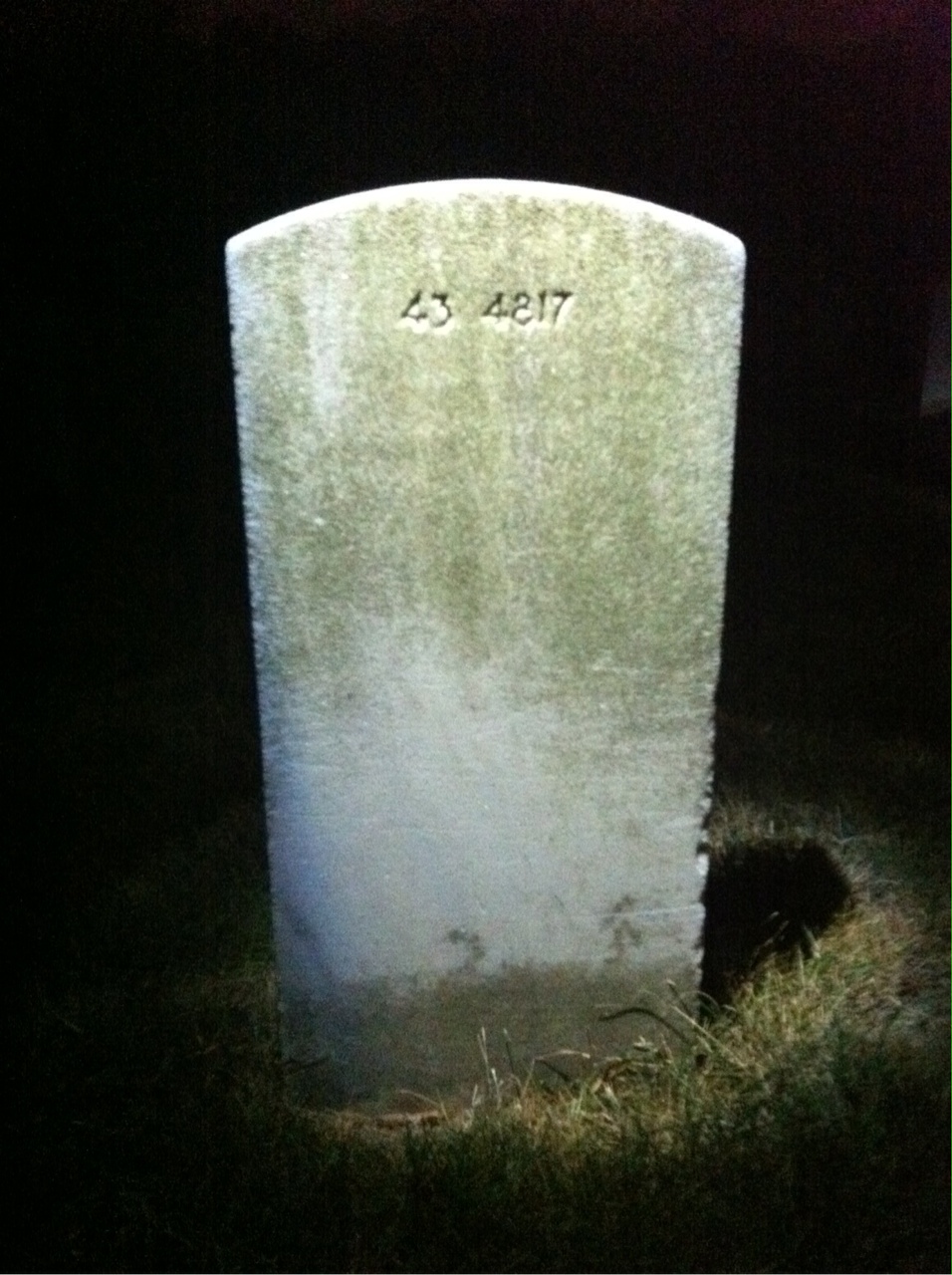 Headstone of John R Stack