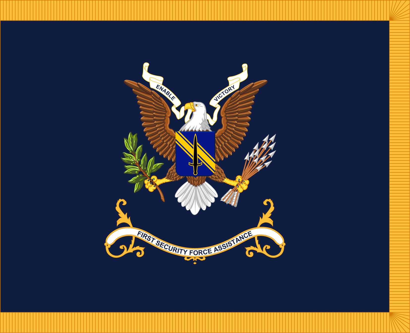 1st SFAB — Flag