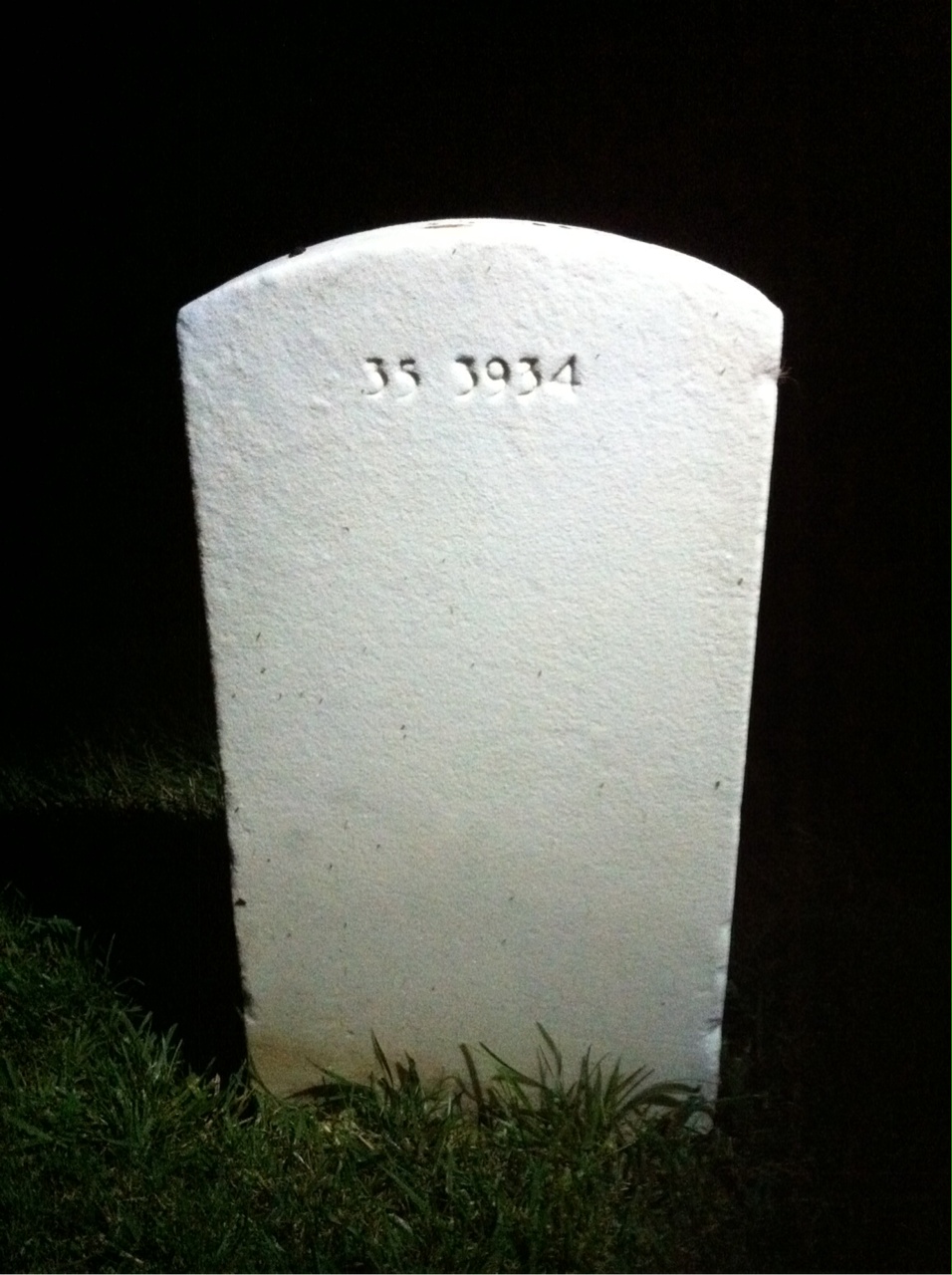 Headstone of John Cline Strickler Jr.