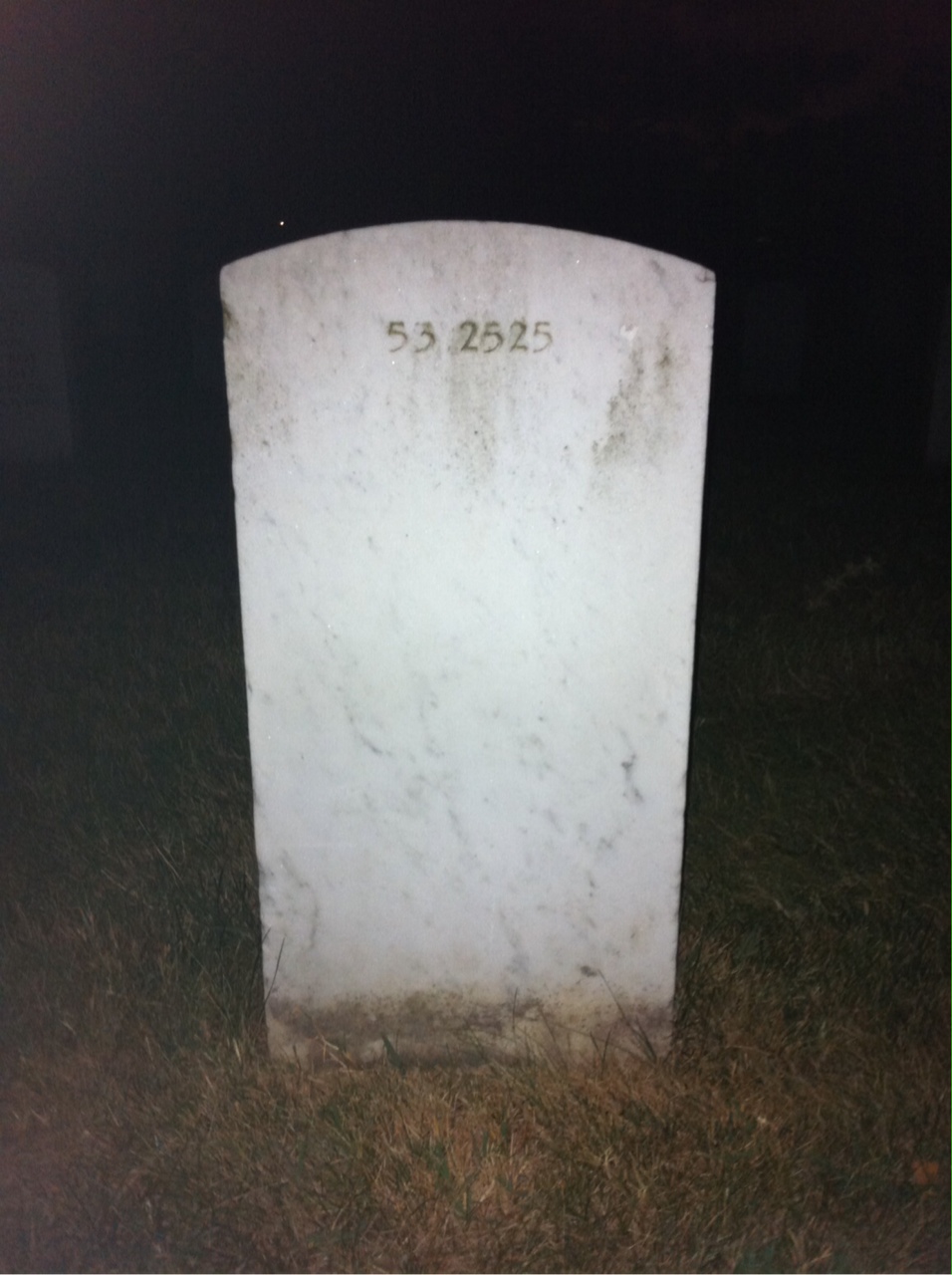 Headstone of James C O'Brien