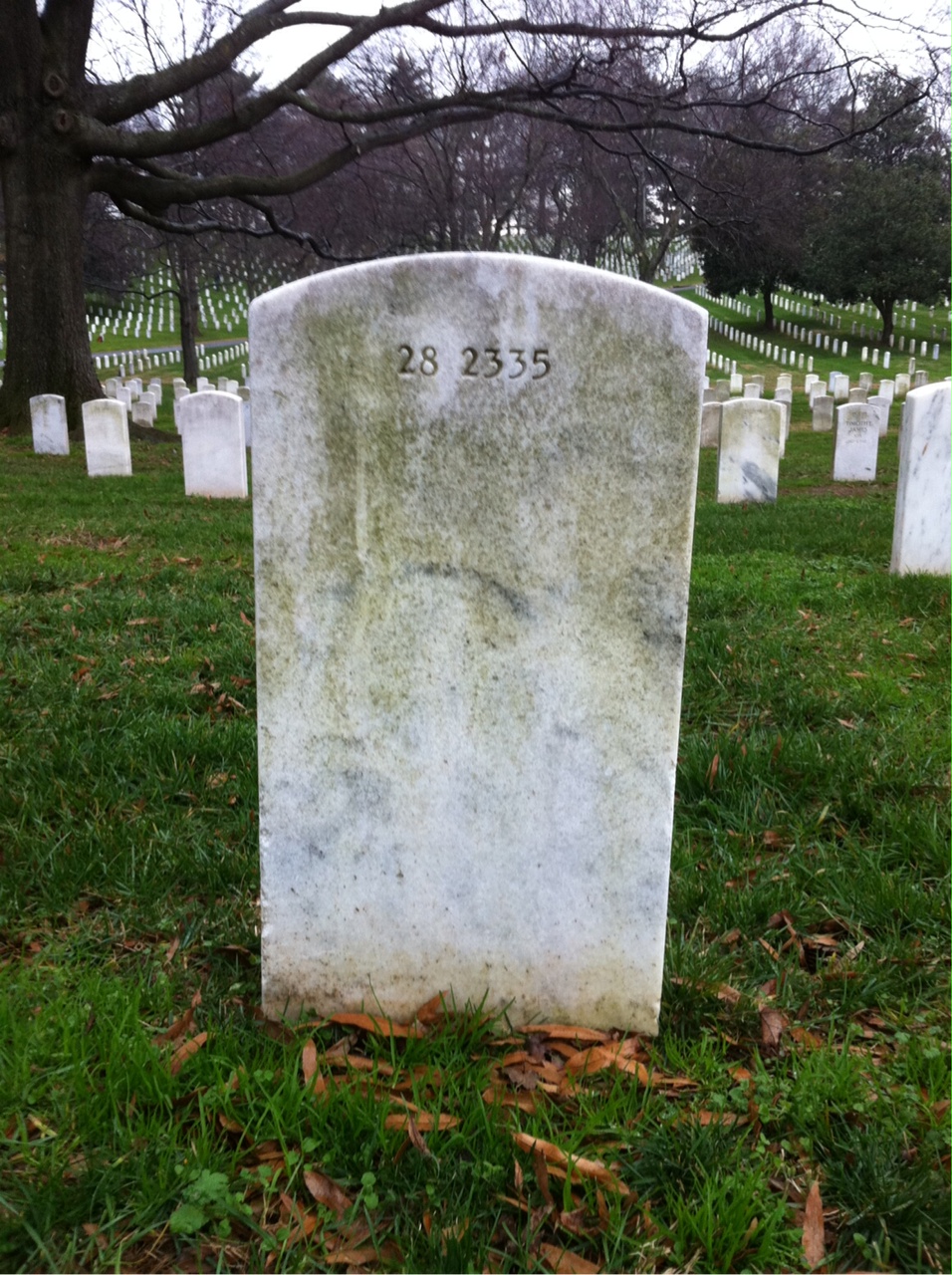 Headstone of Margaret G Kleinhans