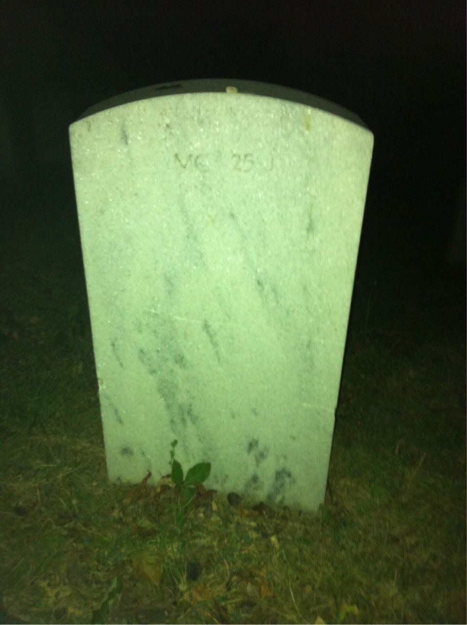 Headstone of Howard Cleasby Hovey