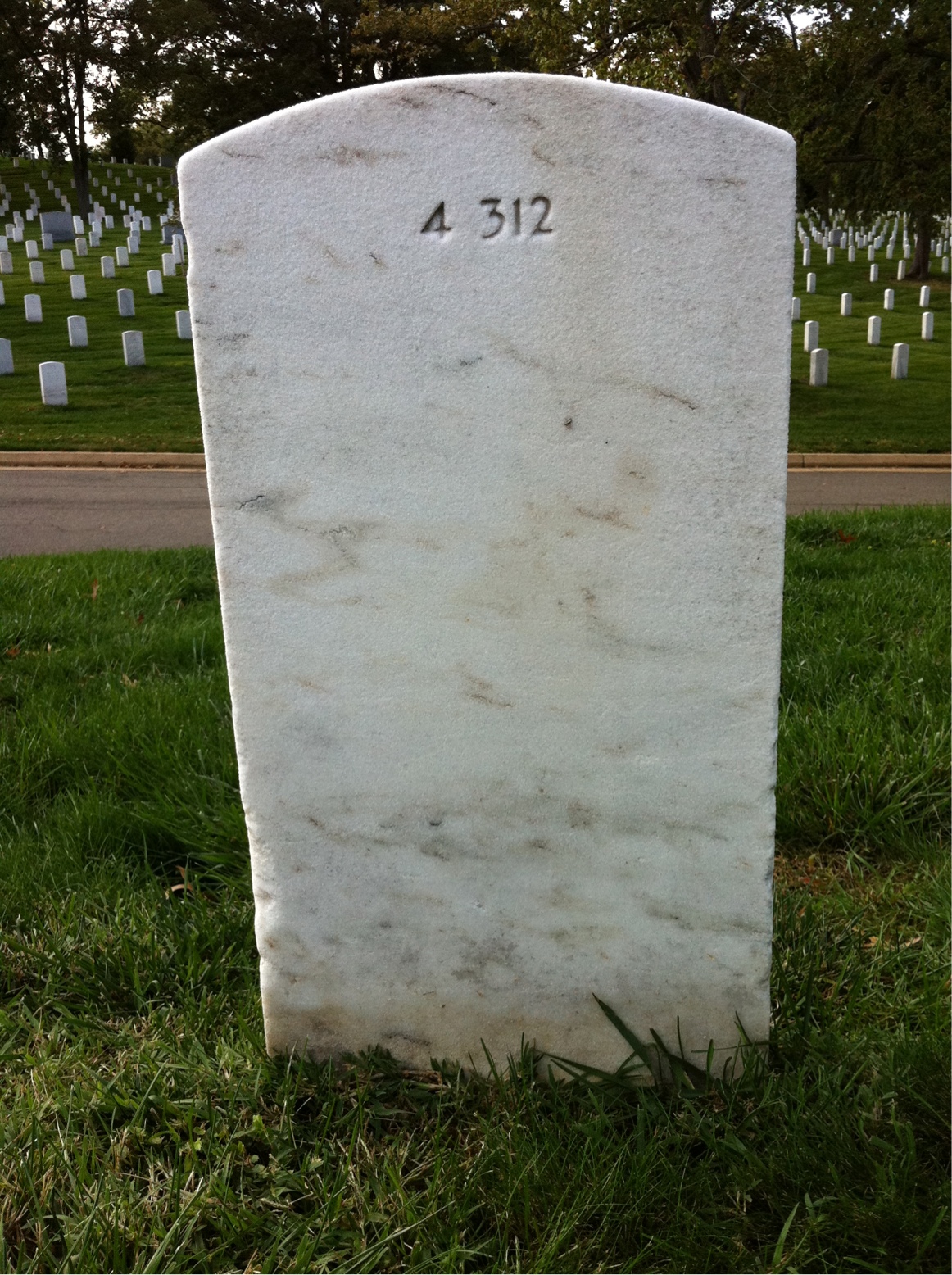 Headstone of Anna G Glashoff