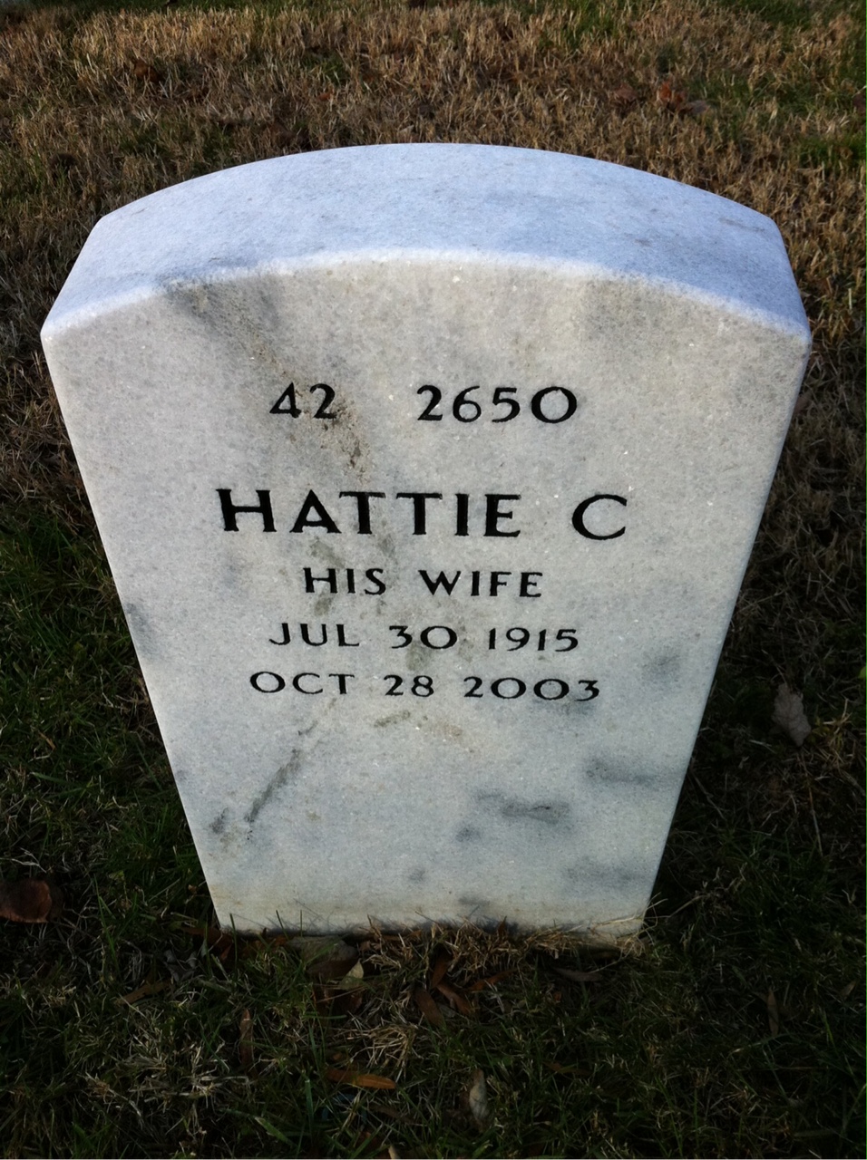 Headstone shared by 2 interments, including George Leonard Boyd