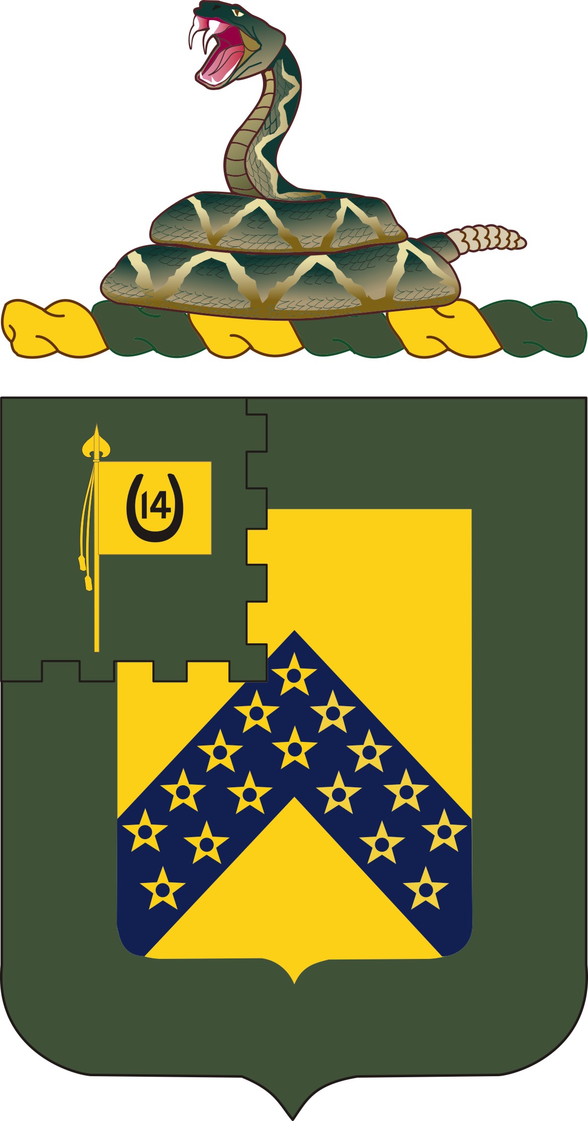 16th Cavalry Regiment — Coat of arms