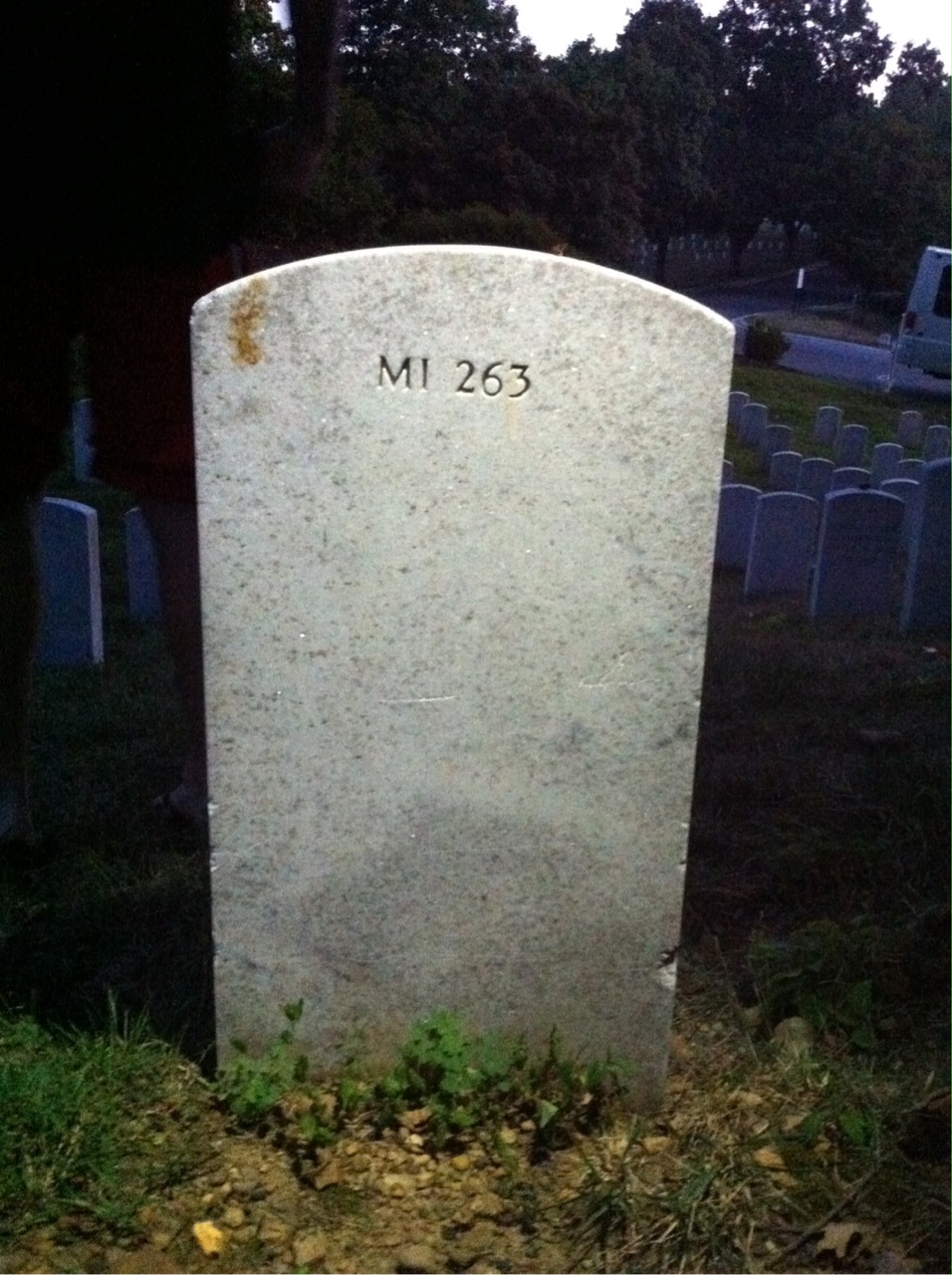 Headstone of Copeland A Forrester