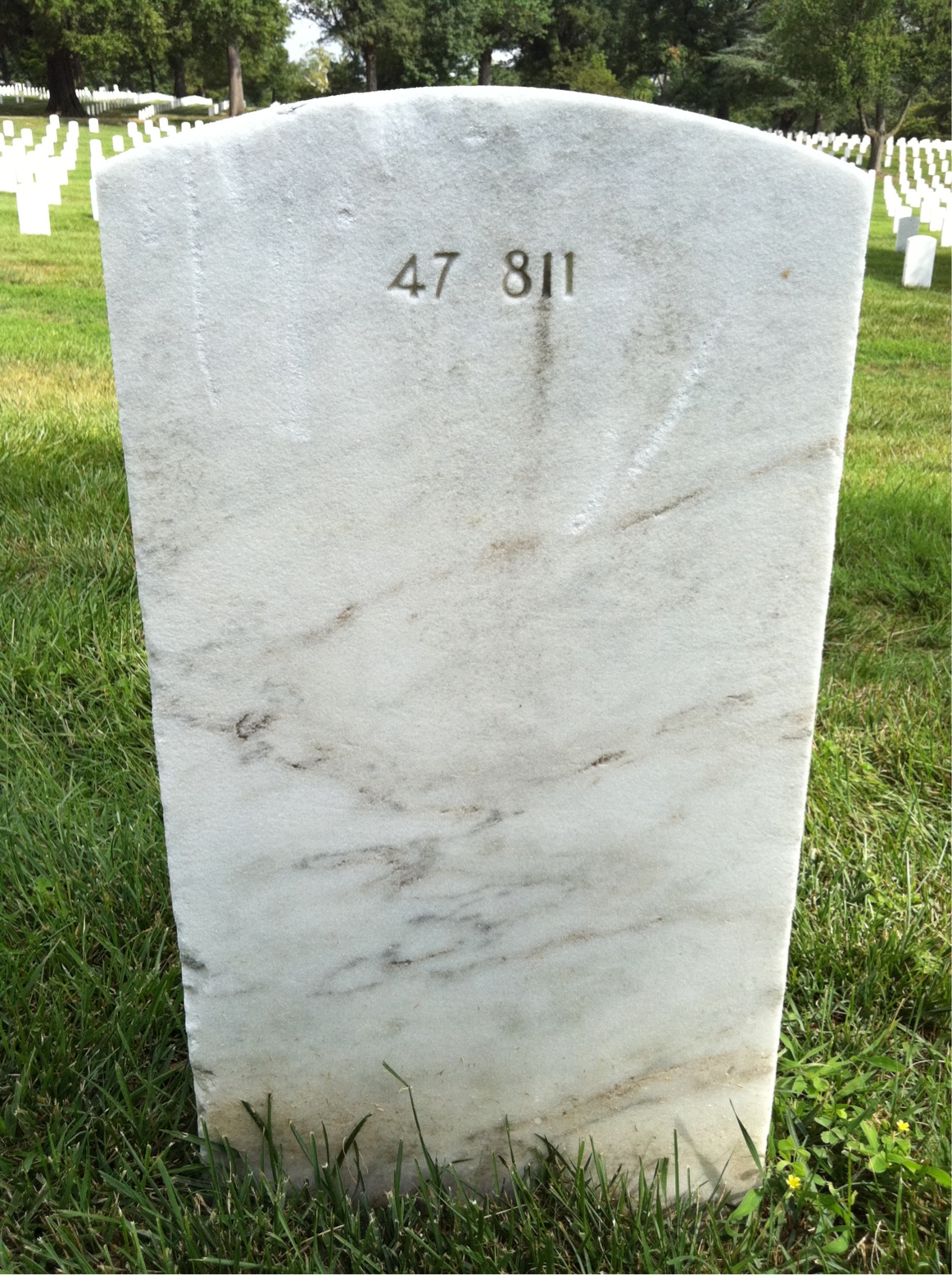 Headstone of Katherine C Brockmeyer