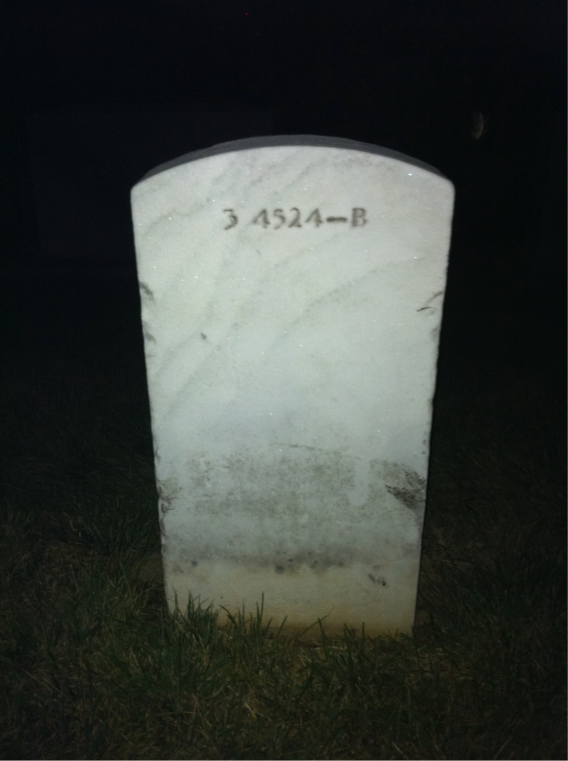 Headstone of William A Bennett